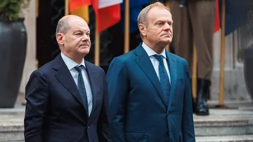 Olaf Scholz i Donald Tusk