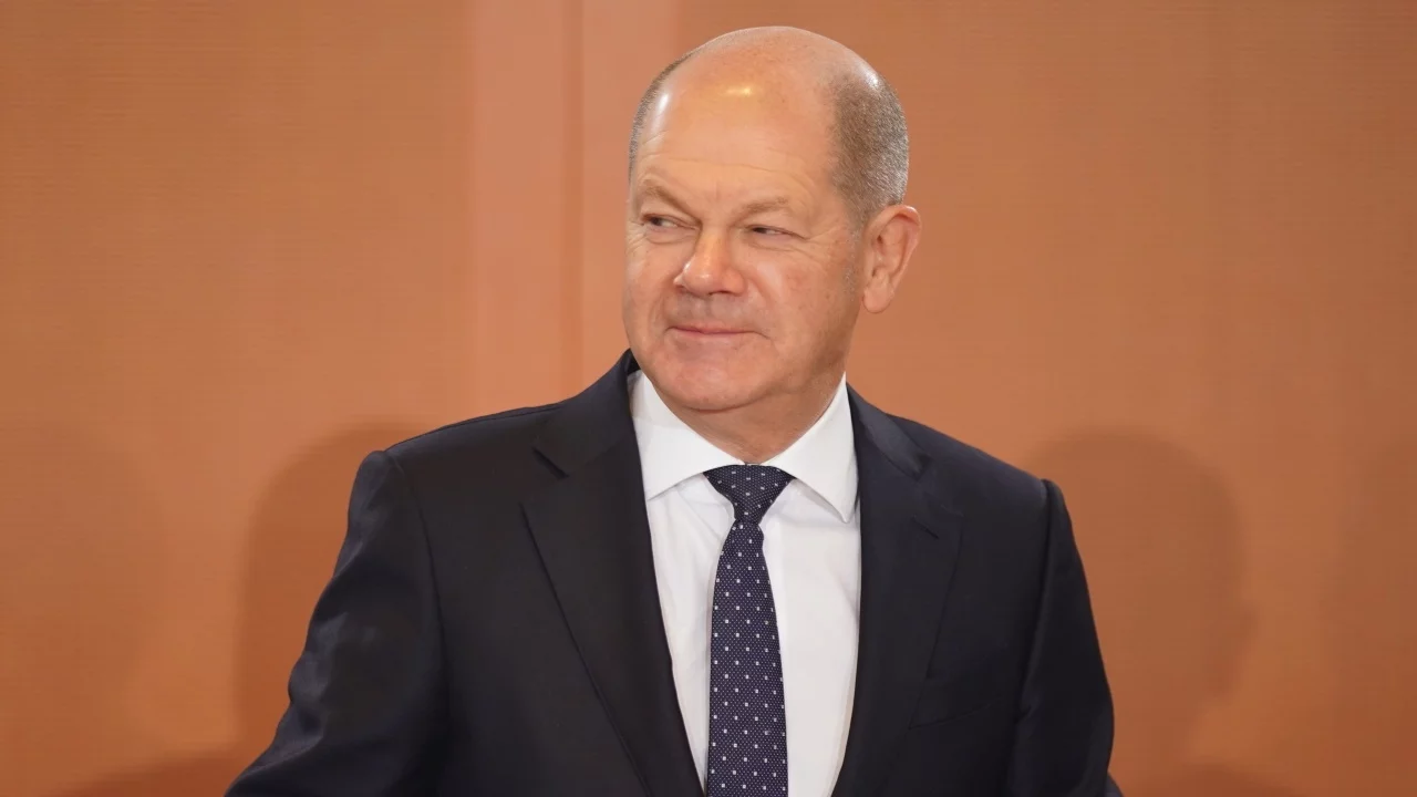 Kanclerz Niemiec Olaf Scholz