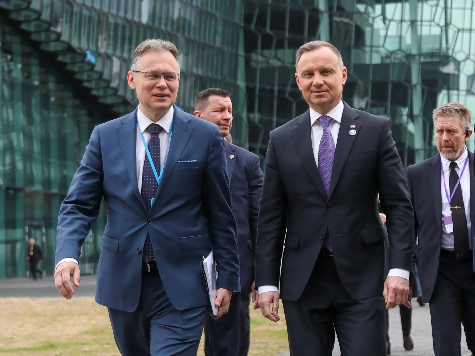 Arkadiusz Mularczyk i Andrzej Duda