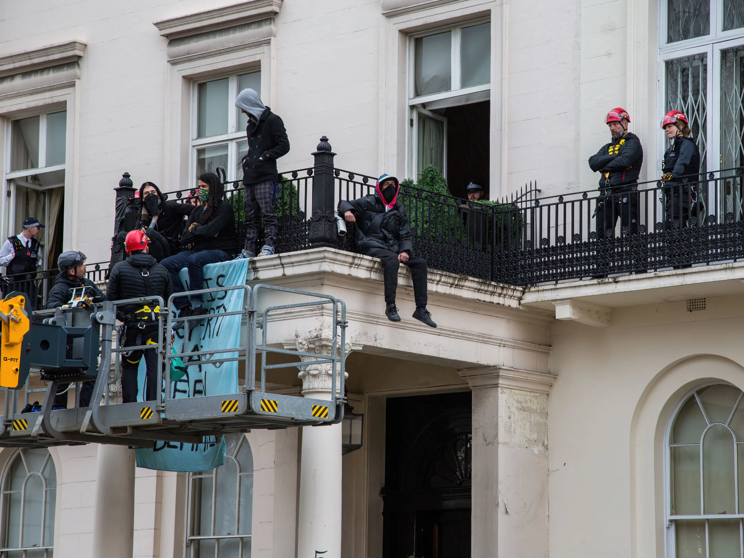 Londyńska posiadłość Olega Deripaski została zajęta przez squattersów