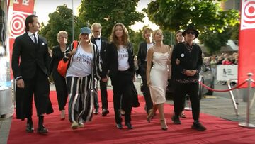 Olga Chajdas i ekipa filmu „Imago” w Gdyni