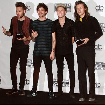 One Direction: Liam Payne, Louis Tomlinson, Niall Horran, Harry Styles