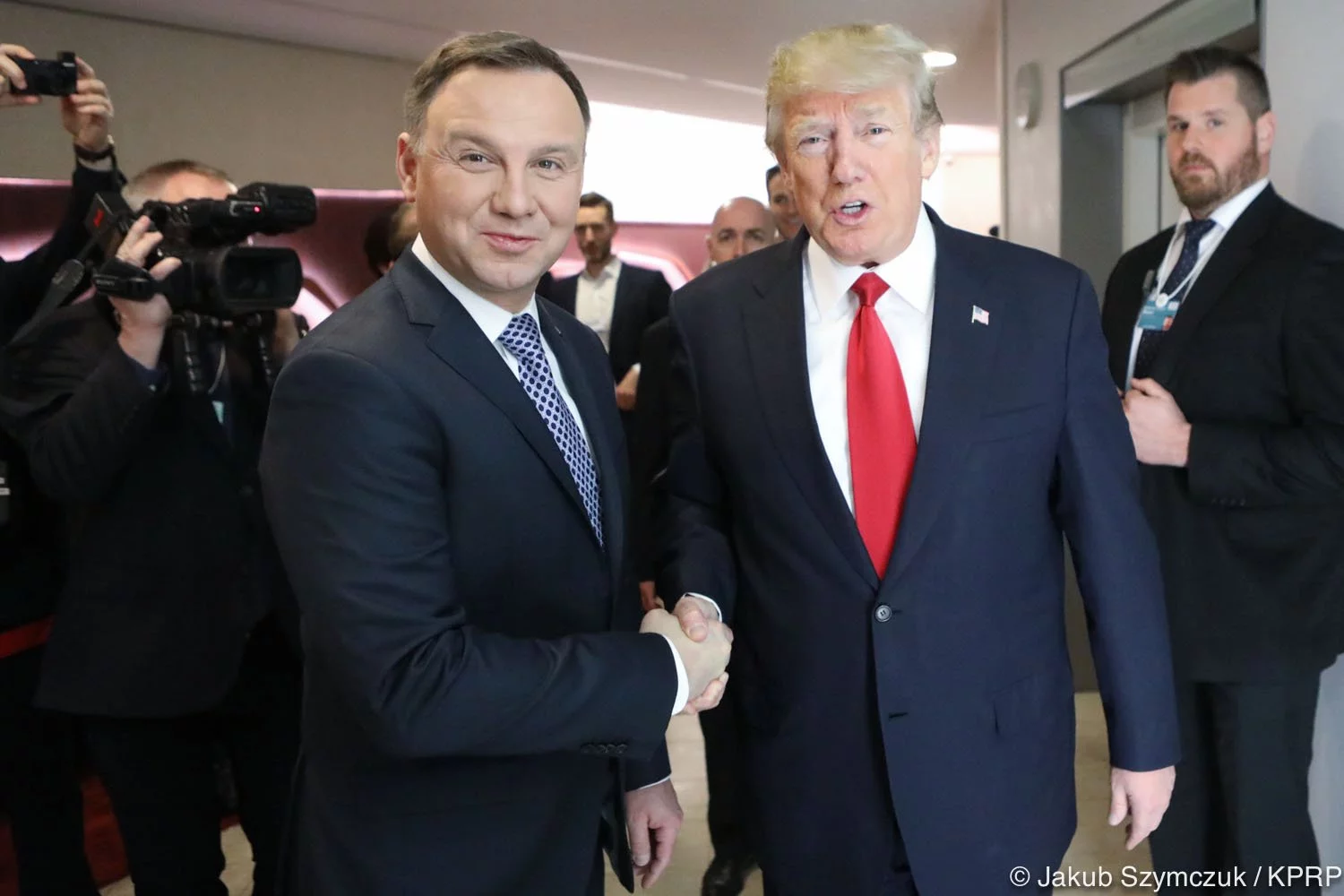 Andrzej Duda, Donald Trump