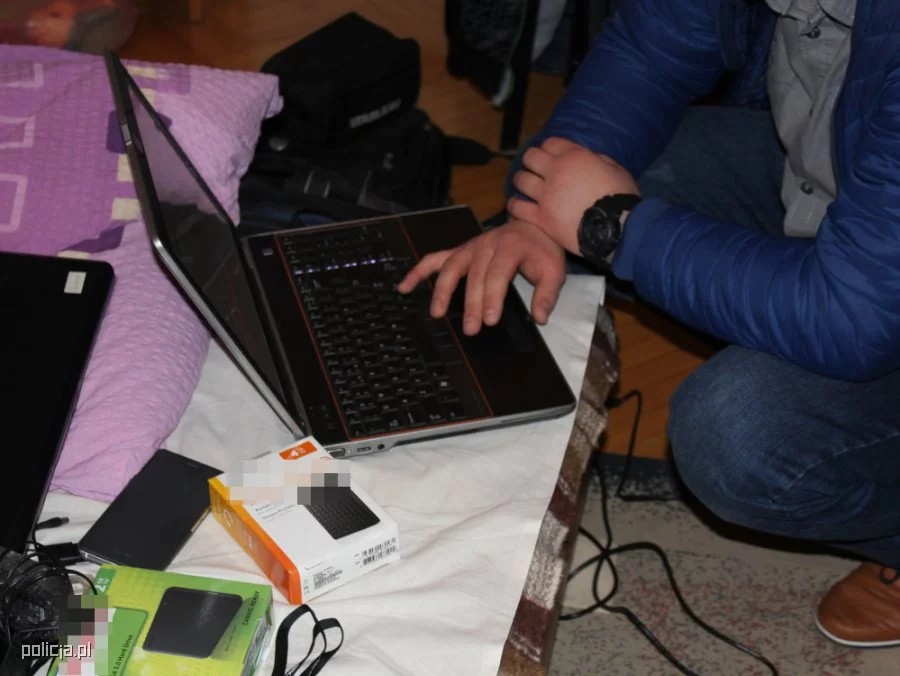 Sprzęt skonfiskowany w ramach operacji "Latina"