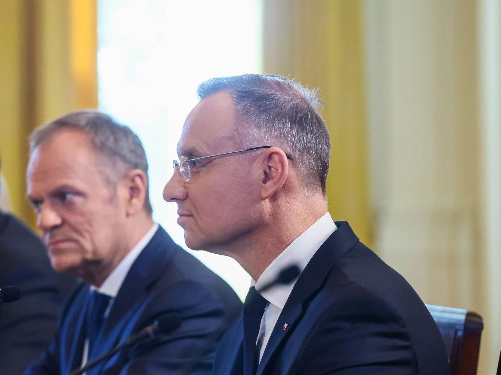 Donald Tusk i Andrzej Duda