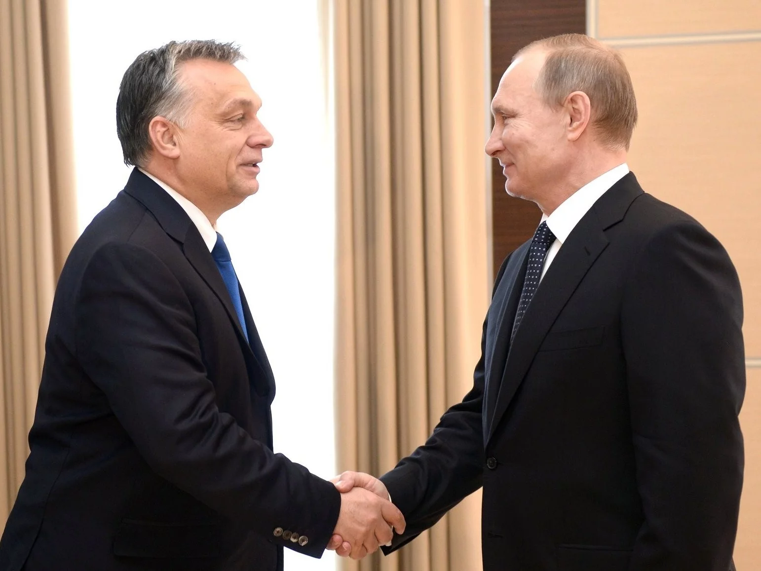 Viktor Orban i Władimir Putin