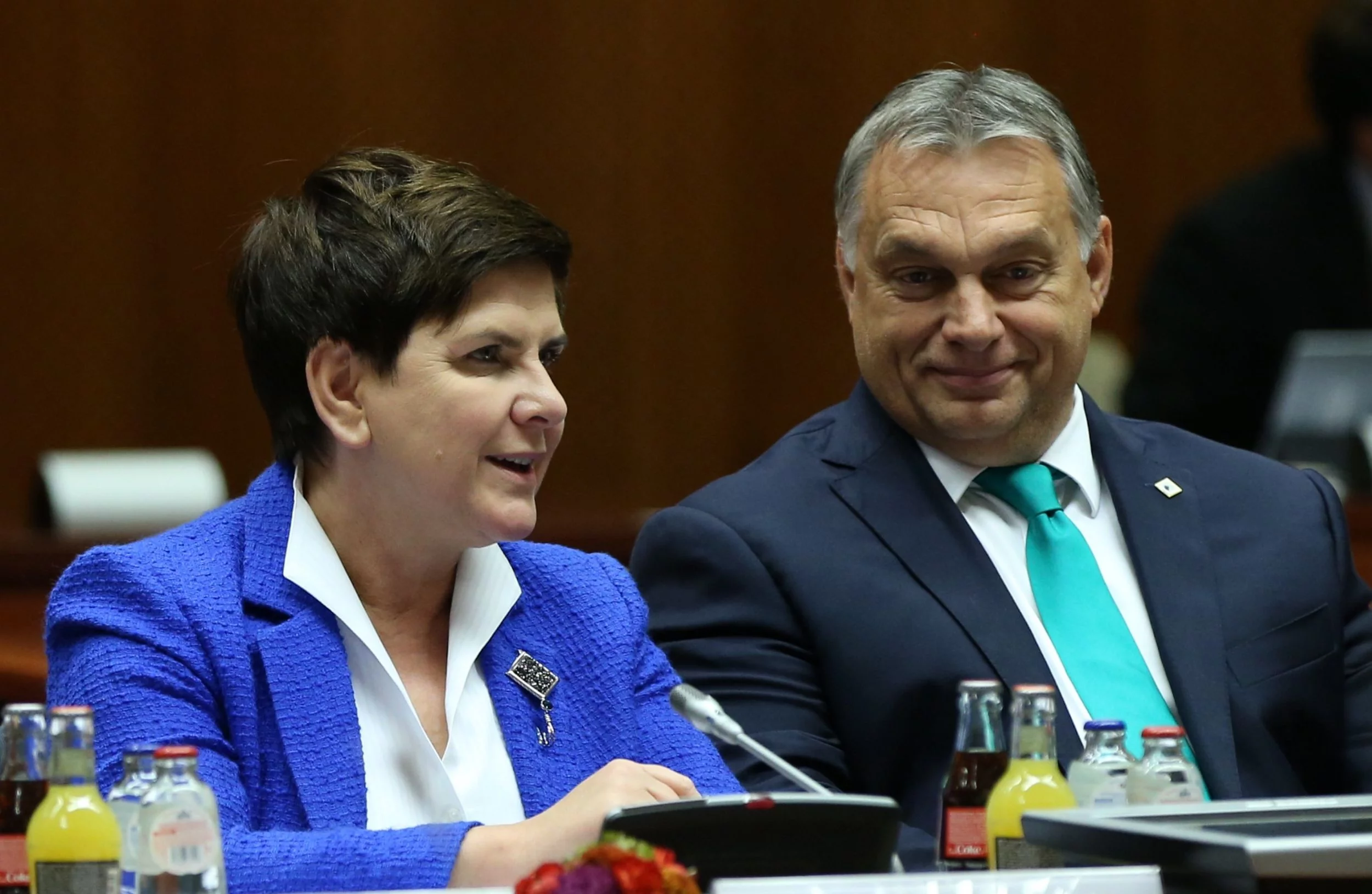 Beata Szydło i Viktor Orban