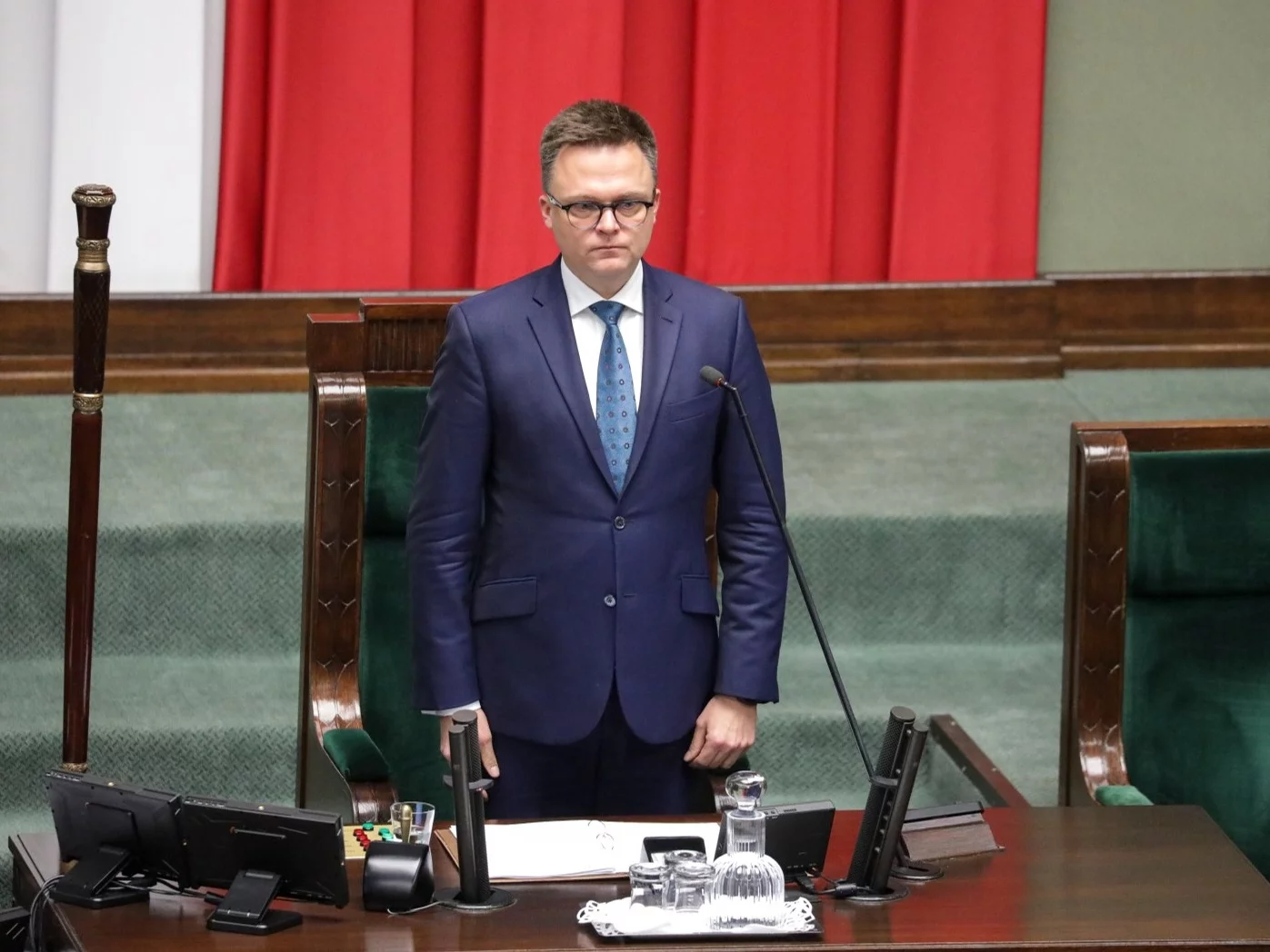 Marszałek Sejmu Szymon Hołownia