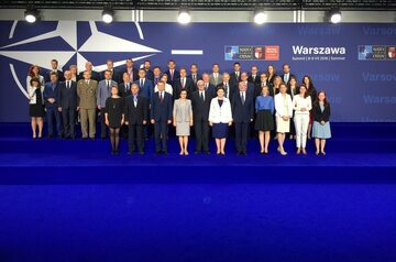 Organizatorzy szczytu NATO na podsumowaniu