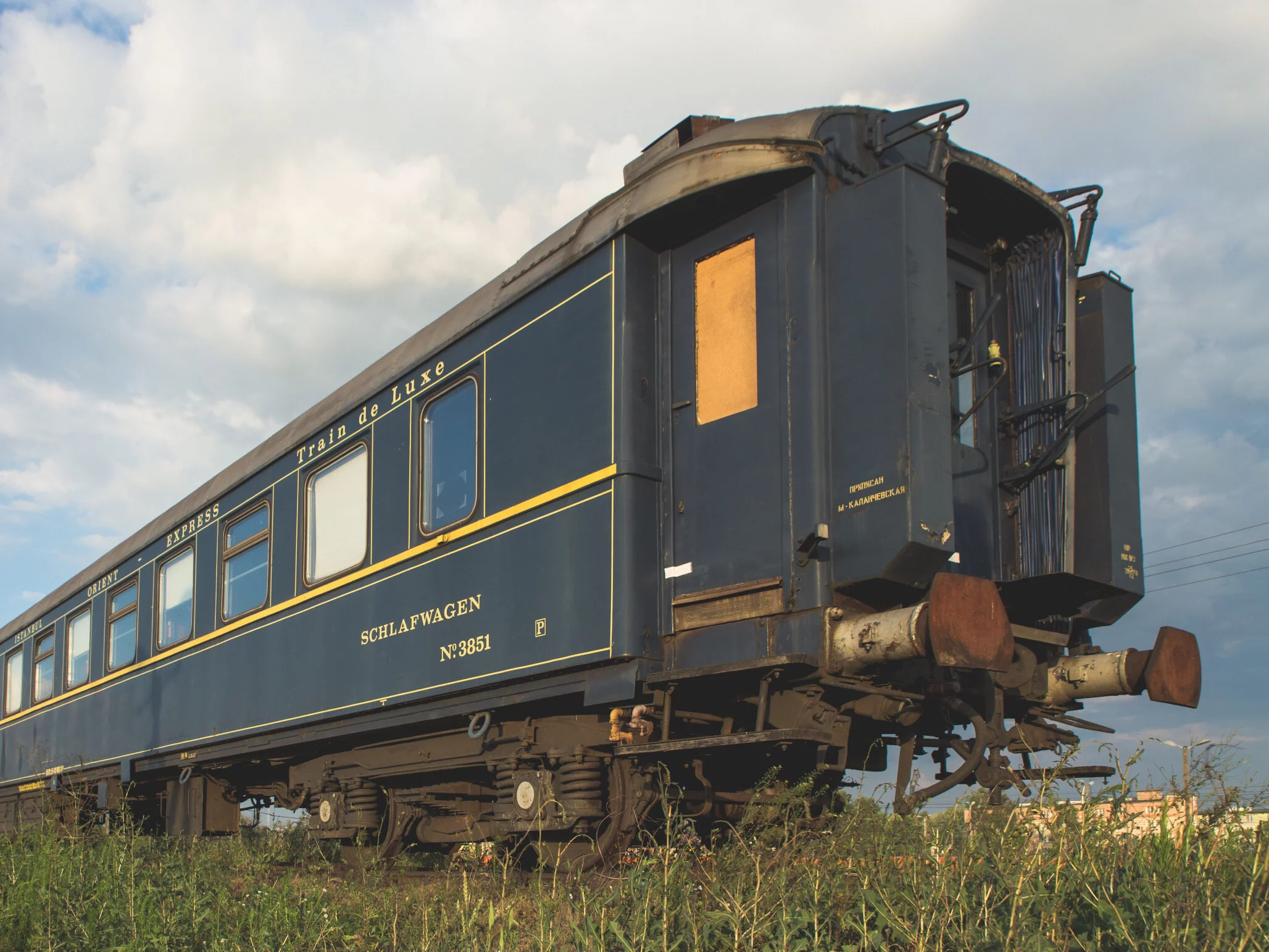 Wagon Orient Expressu w Małaszewiczach w 2018 roku