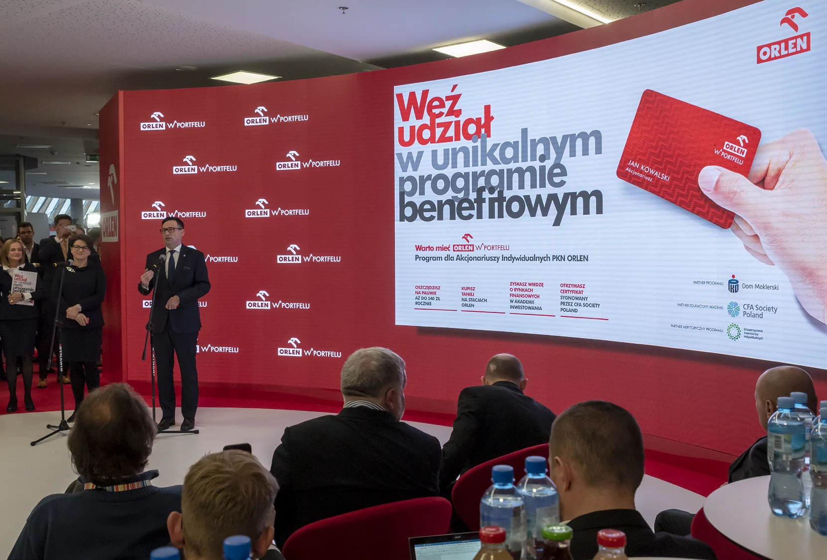 Najnowszy program lojalnościowy PKN Orlen został ogłoszony podczas Kongresu 590. Na zdjęciu: prezes PKN Orlen Daniel Obajtek