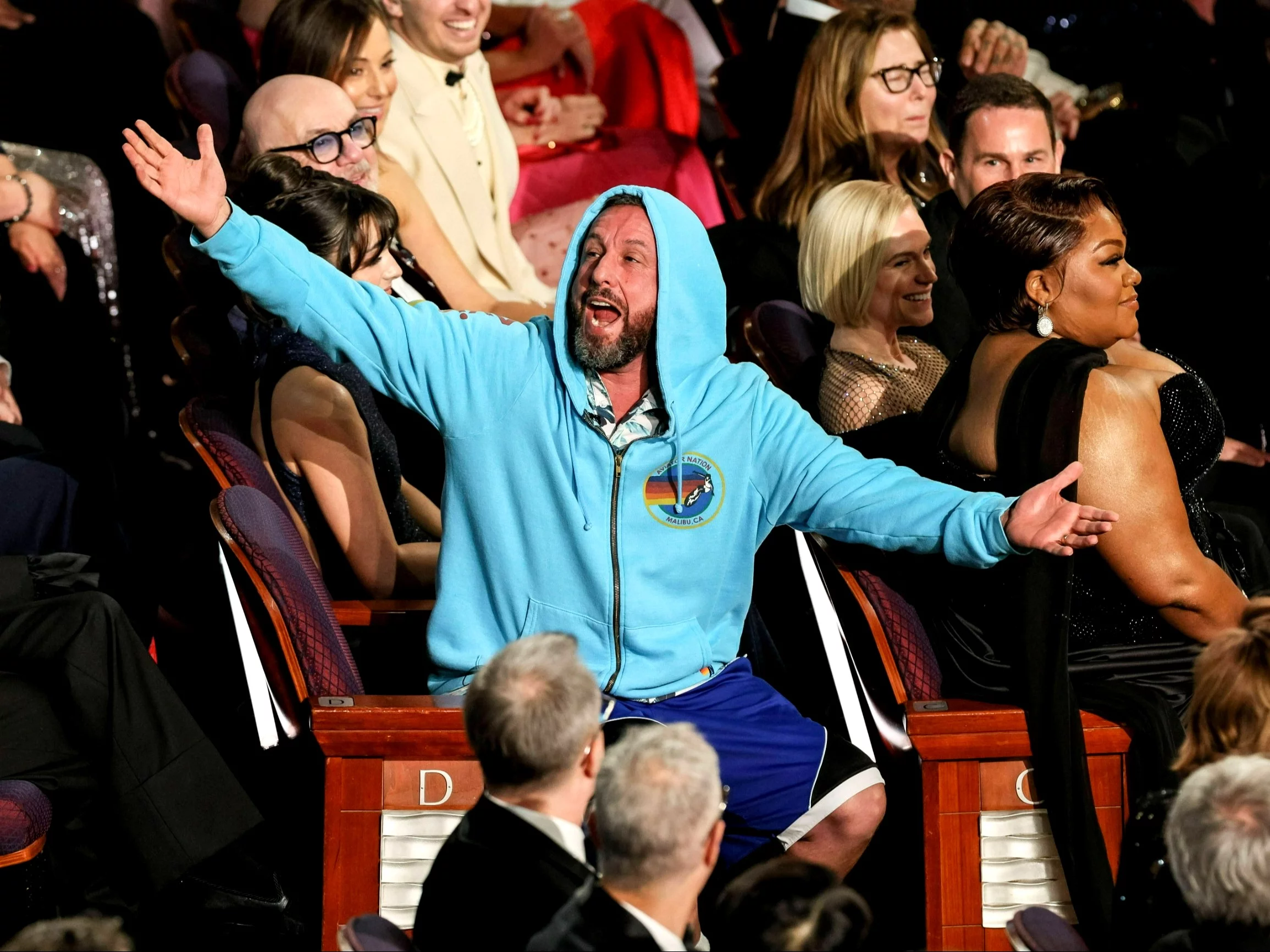 Adam Sandler na gali rozdania Oscarów 2025