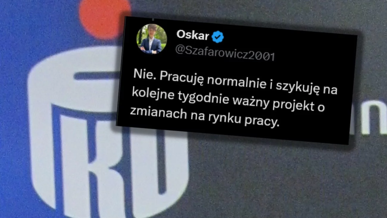 Wpis Oskara Szafarowicza na X /