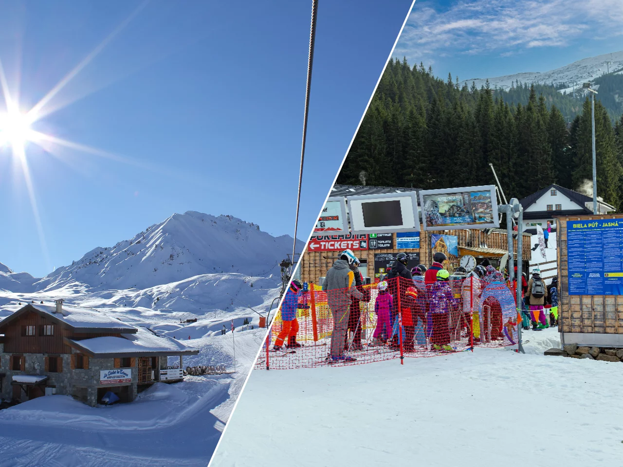 Tutaj gwałtownie dolecisz na narty z Polski. Polecane i piękne kurorty za granicą