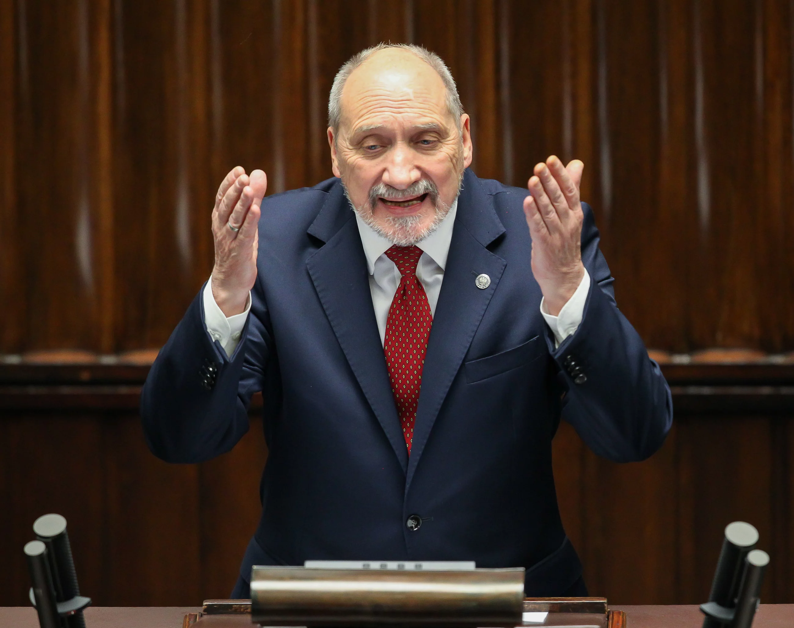 Minister obrony narodowej Antoni Macierewicz