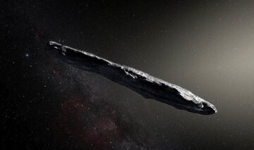 Oumuamua, koncepcja artystyczna