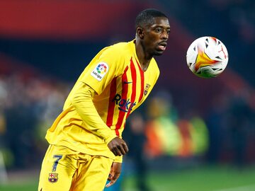 Ousmane Dembele w barwach FC Barcelony