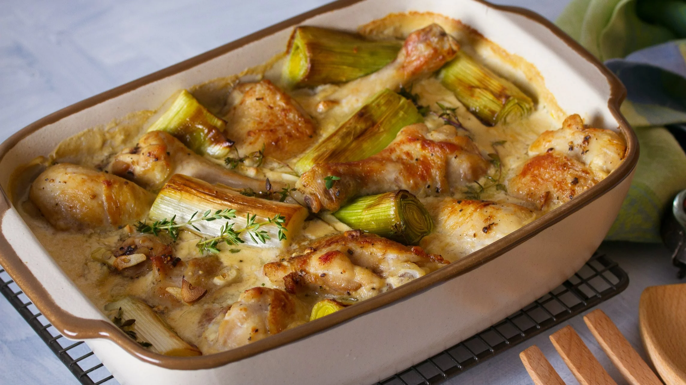 Pieczone udka kurczaka
