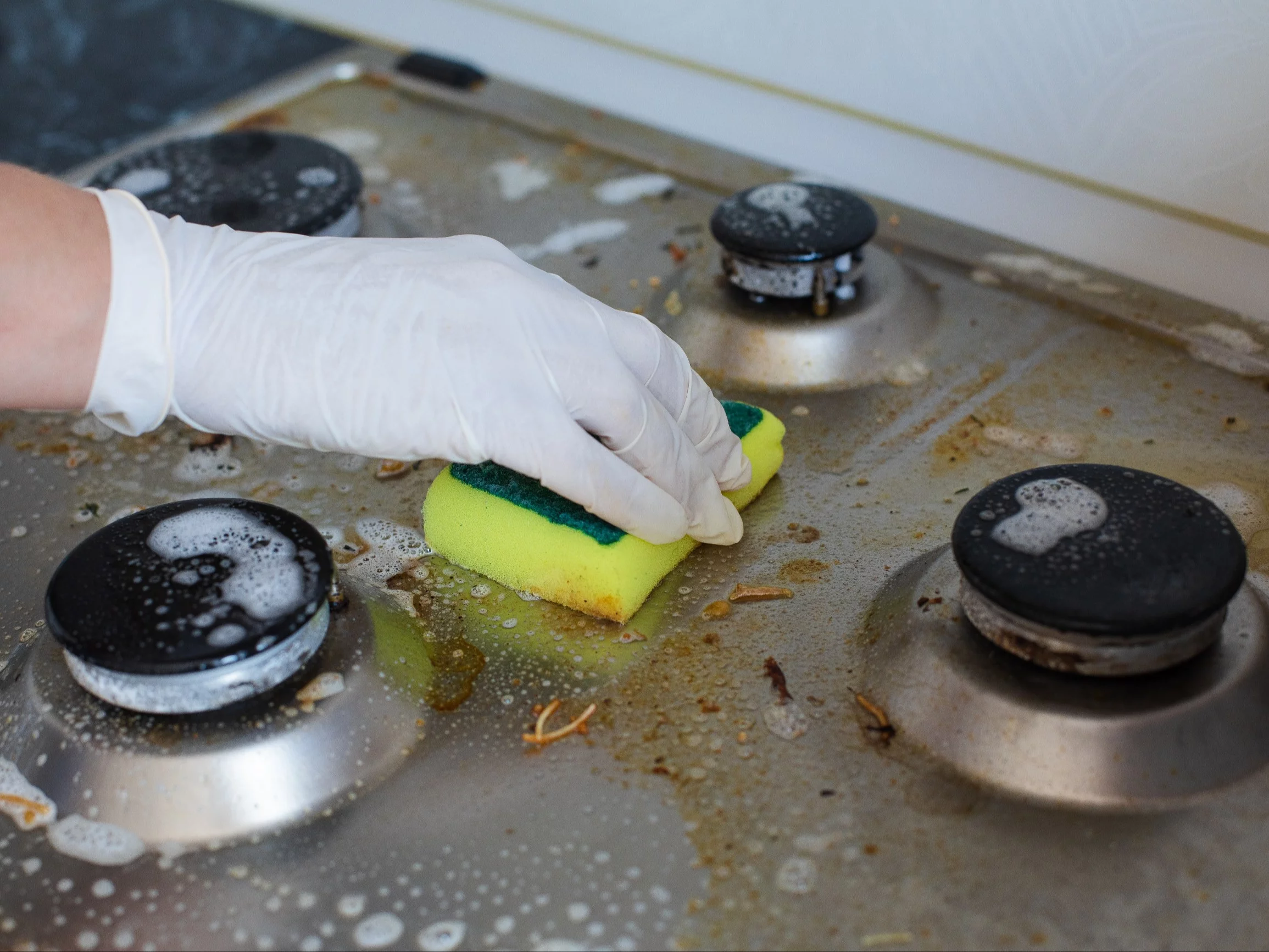 Czyszczenie kuchenki gazowej