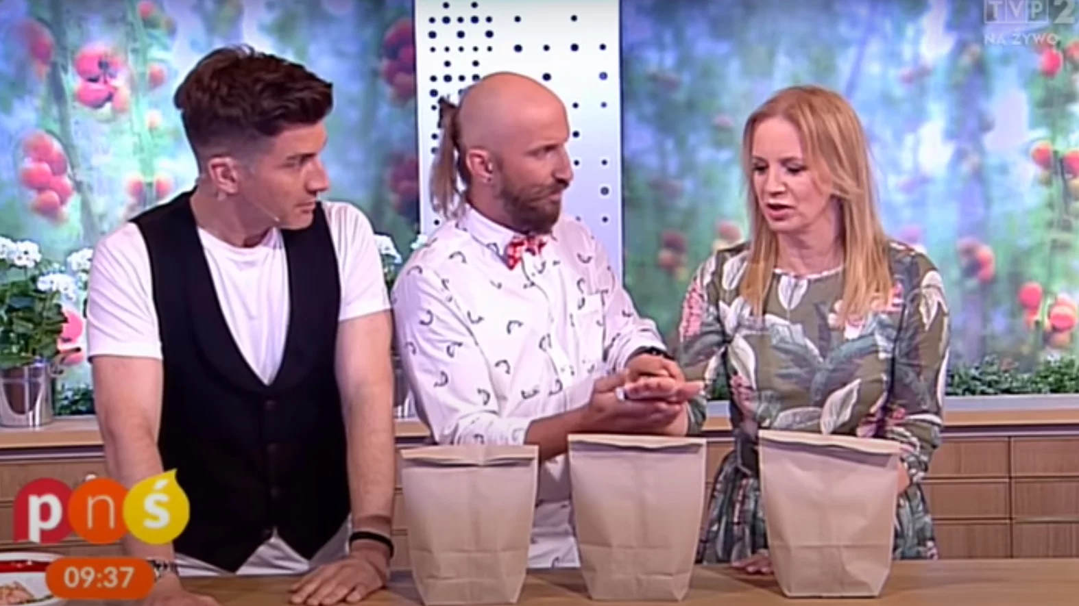 Kadr z programu „Pytanie na śniadanie”
