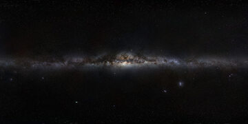 „Panorama” Drogi Mlecznej widzianej z Ziemi (ESO)