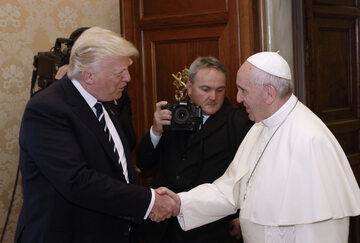 Papież Franciszek i Donald Trump