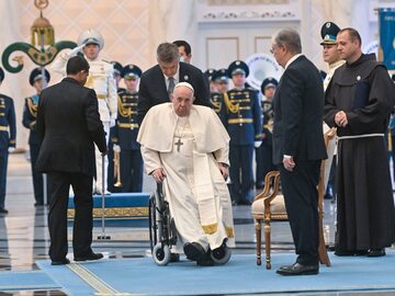 Papież Franciszek w Kazachstanie