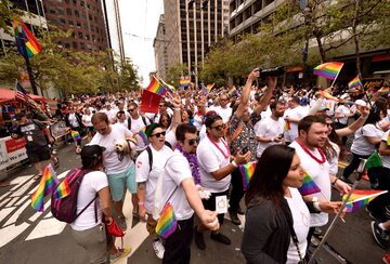 Parada równości w San Francisco