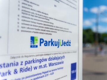 Parking P+R w Warszawie