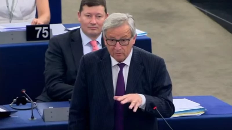 Jean-Claude Juncker na forum PE