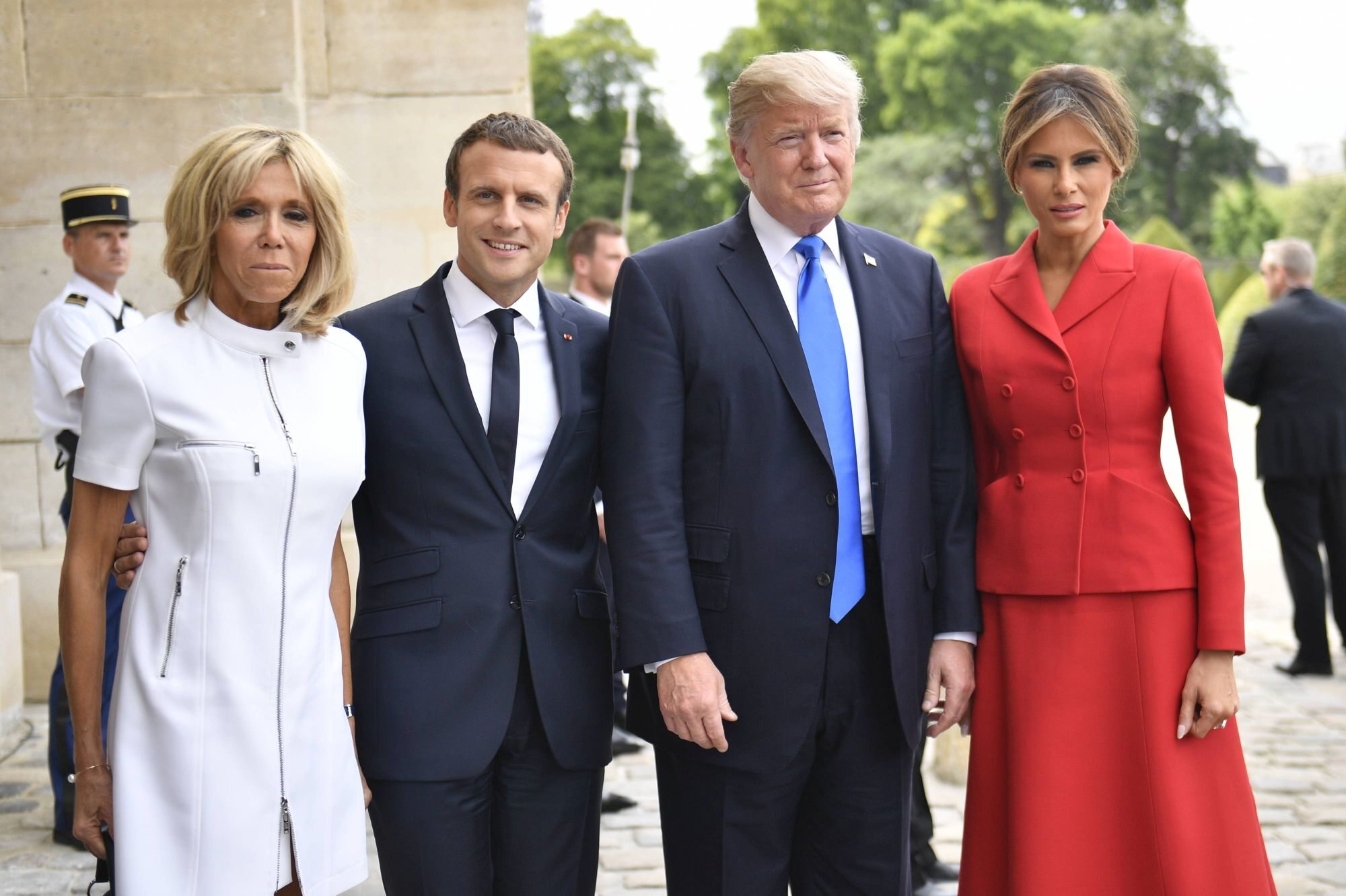 Pary prezydenckie USA i Francji