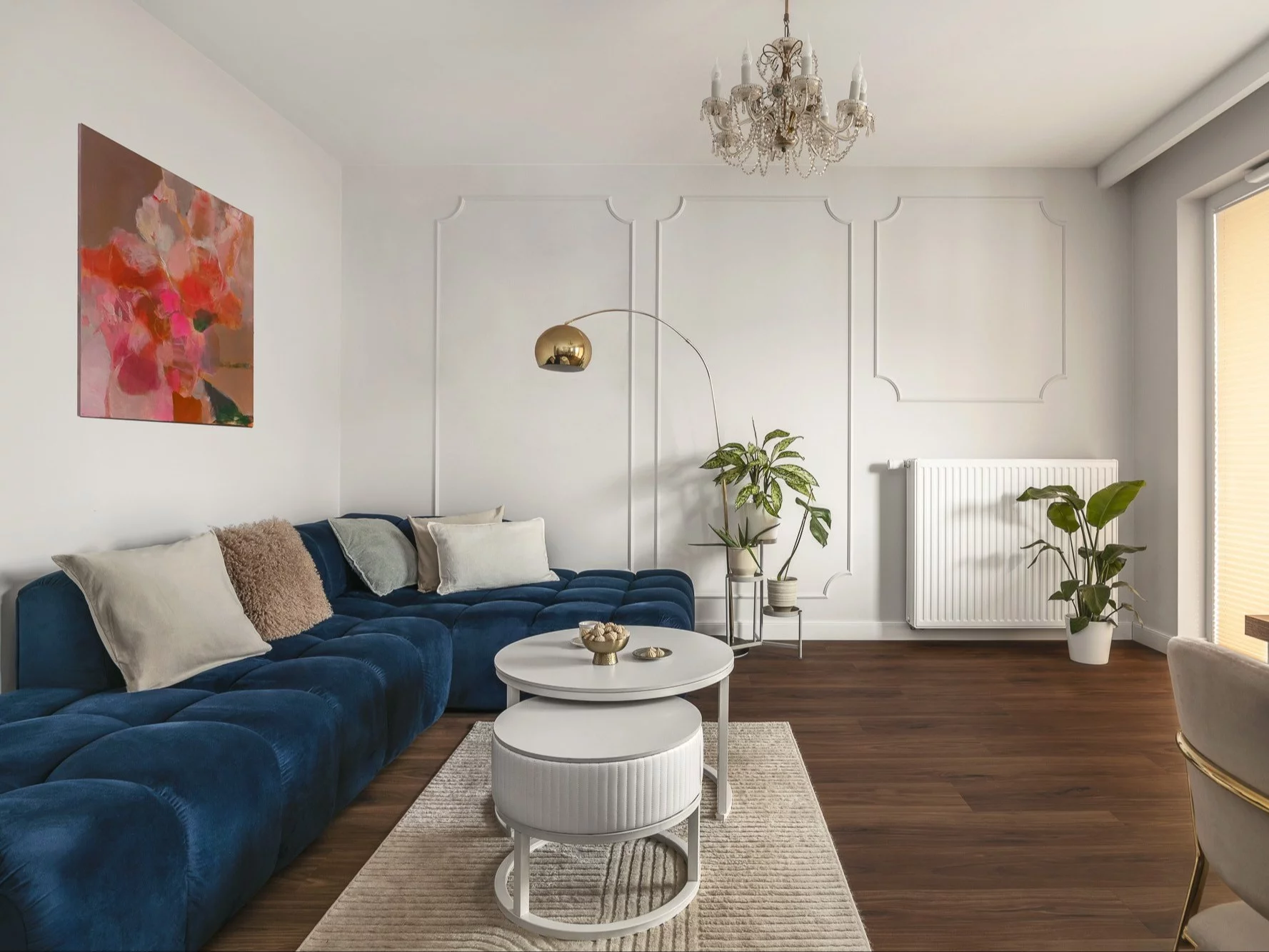 Mieszkanie w bloku jak w paryskiej kamienicy, Decoroom