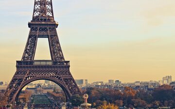 Paryż, wieża Eiffla