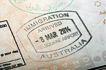 Paszport Australia, zdj. ilustracyjne