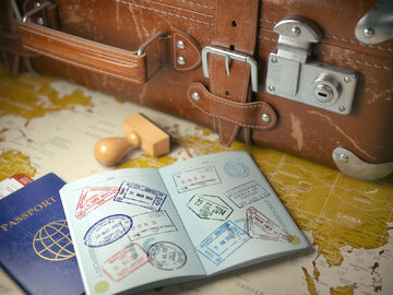 Paszport, zdjęcie ilustracyjne