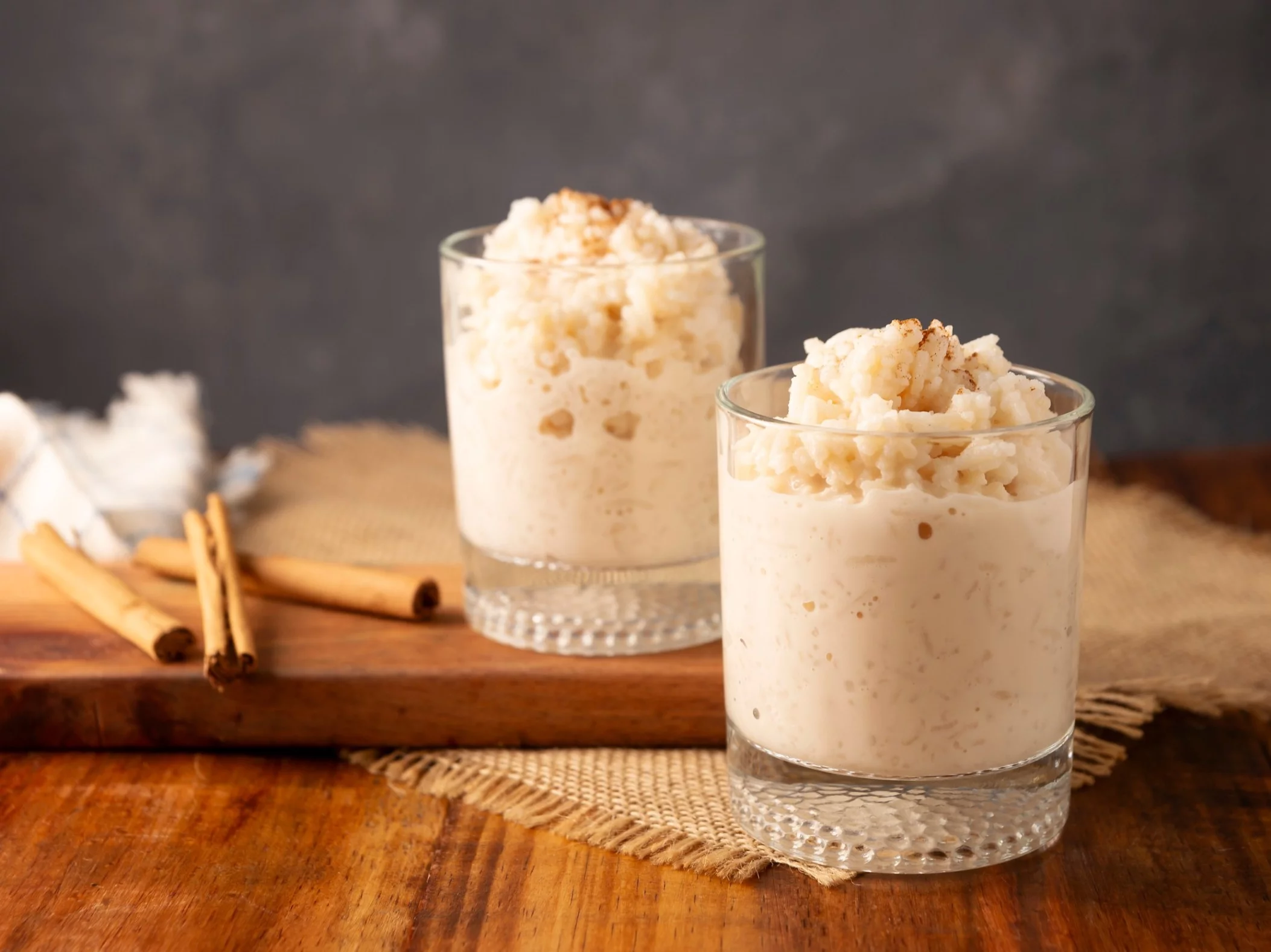 Ryż ze śmietaną i cynamonem