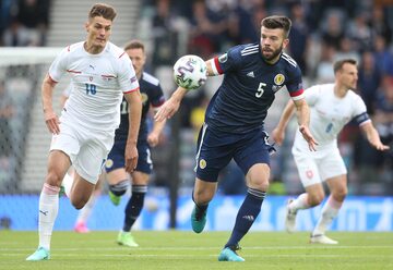 Patrik Schick i Grant Hanley