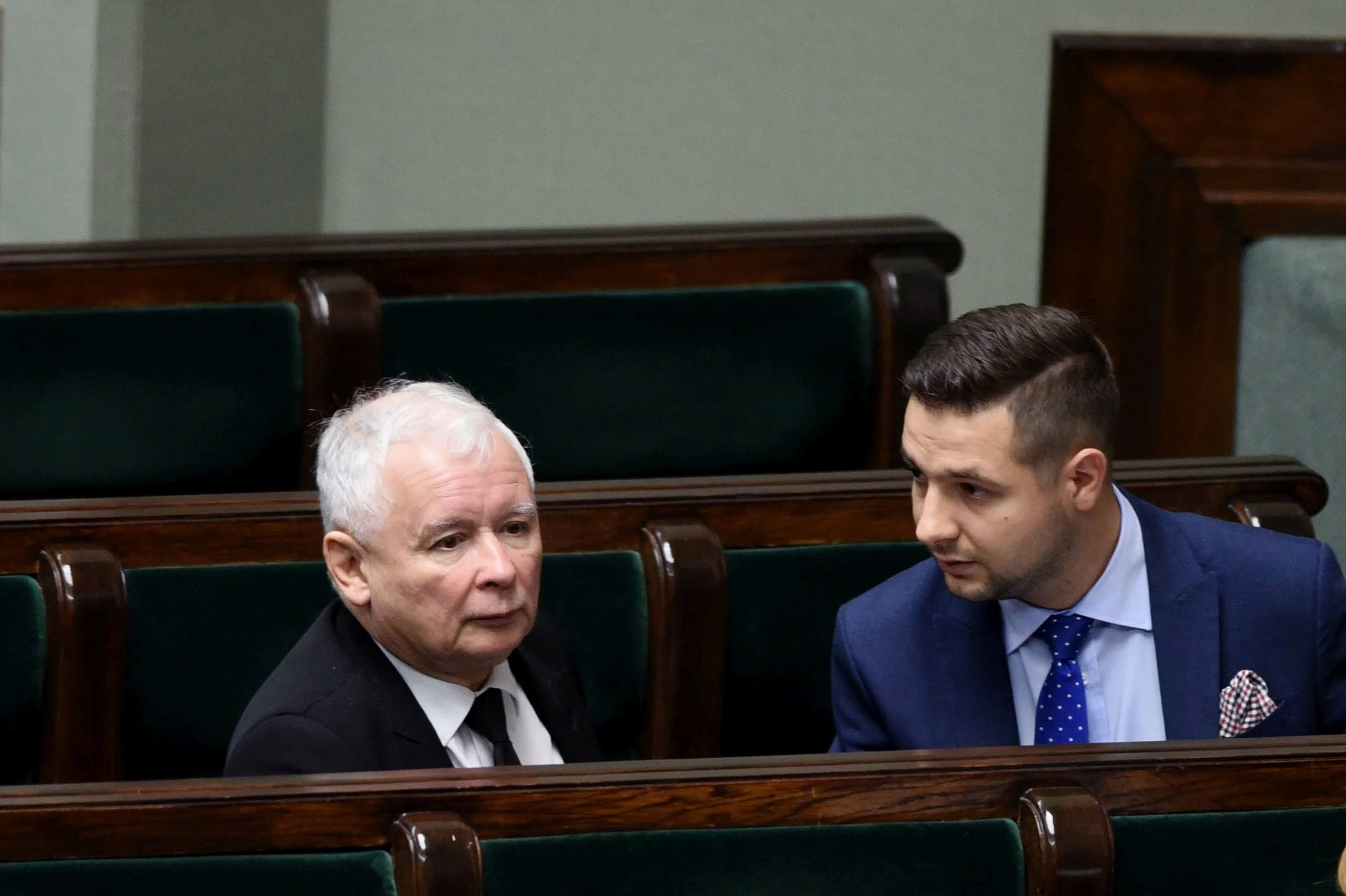 Jarosław Kaczyński i Patryk Jaki