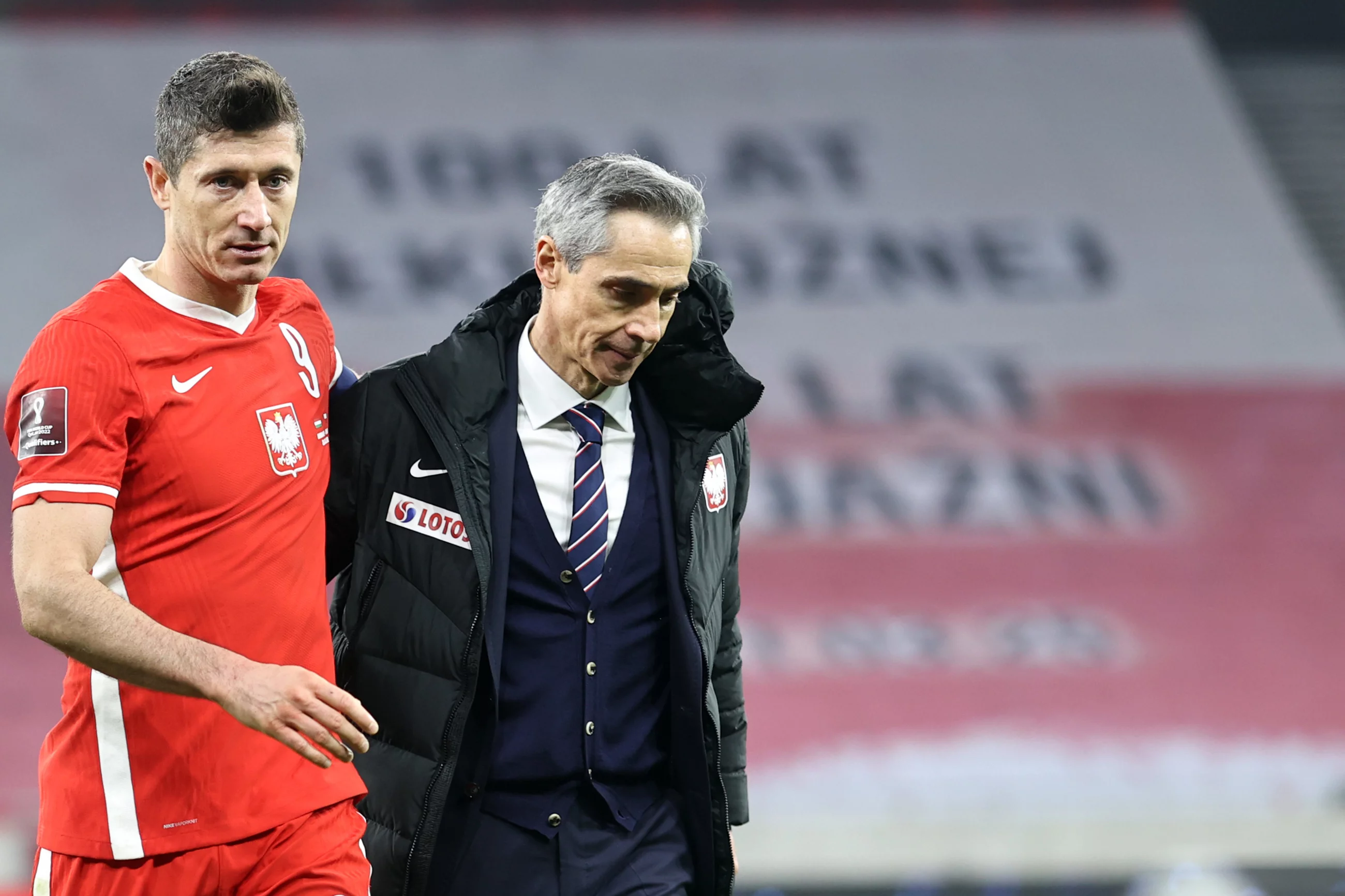 Robert Lewandowski i Paulo Sousa