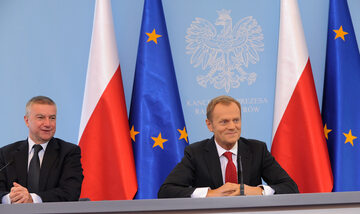 Paweł Graś i Donald Tusk