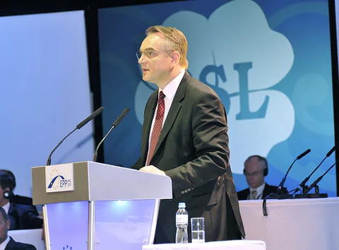 Pawlak: obecnie w rządzie rozważany jest pomysł szybkiego ratowania poprzez nacjonalizację upadających spółek budowlanych fot. EPP Congress Warsaw