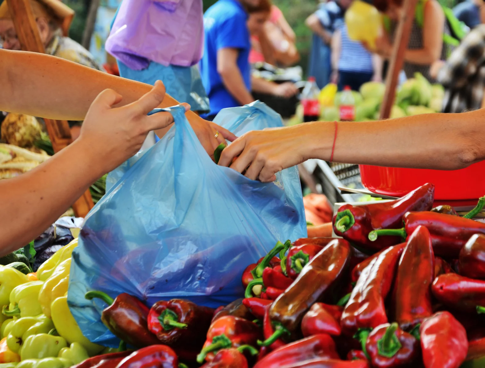 Torebka foliowa, zdjęcie ilustracyjne