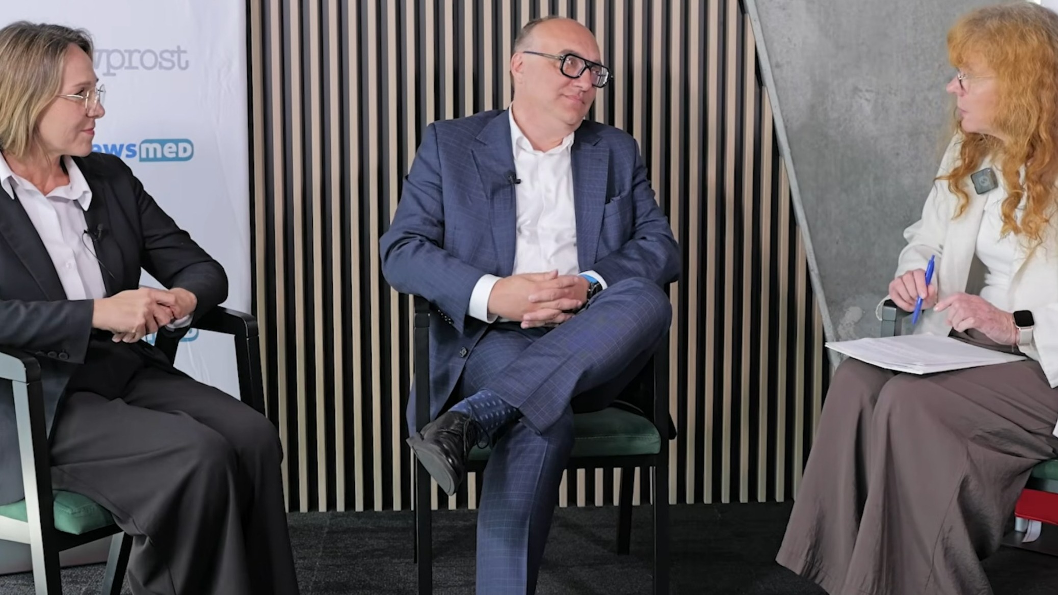 Barbara Pepke, prof. Jerzy Jaroszewicz i Anna Kopras-Fijołek