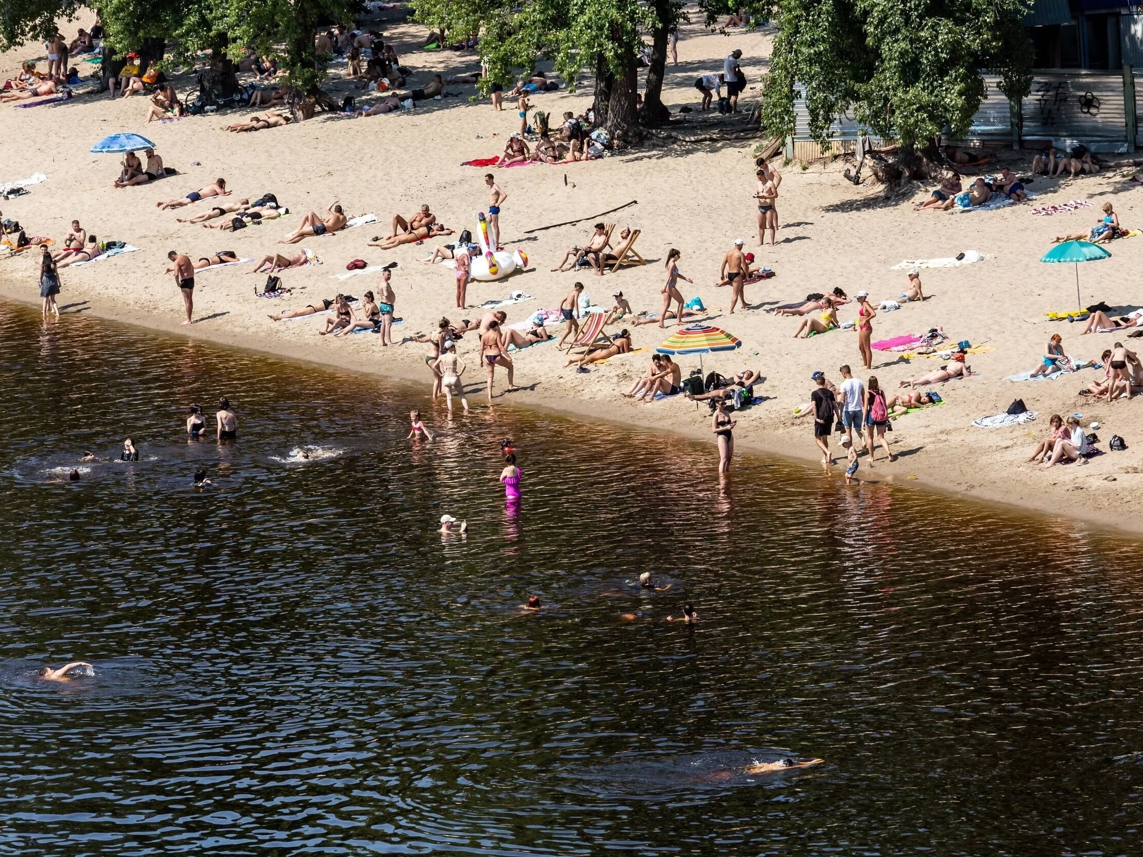 Plaża w Kijowie