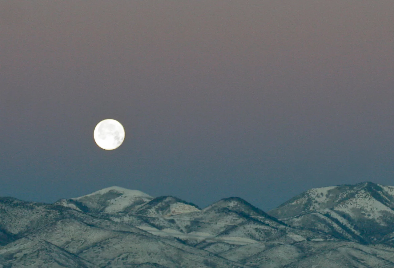 Superksiężyc na zdjęciu NASA