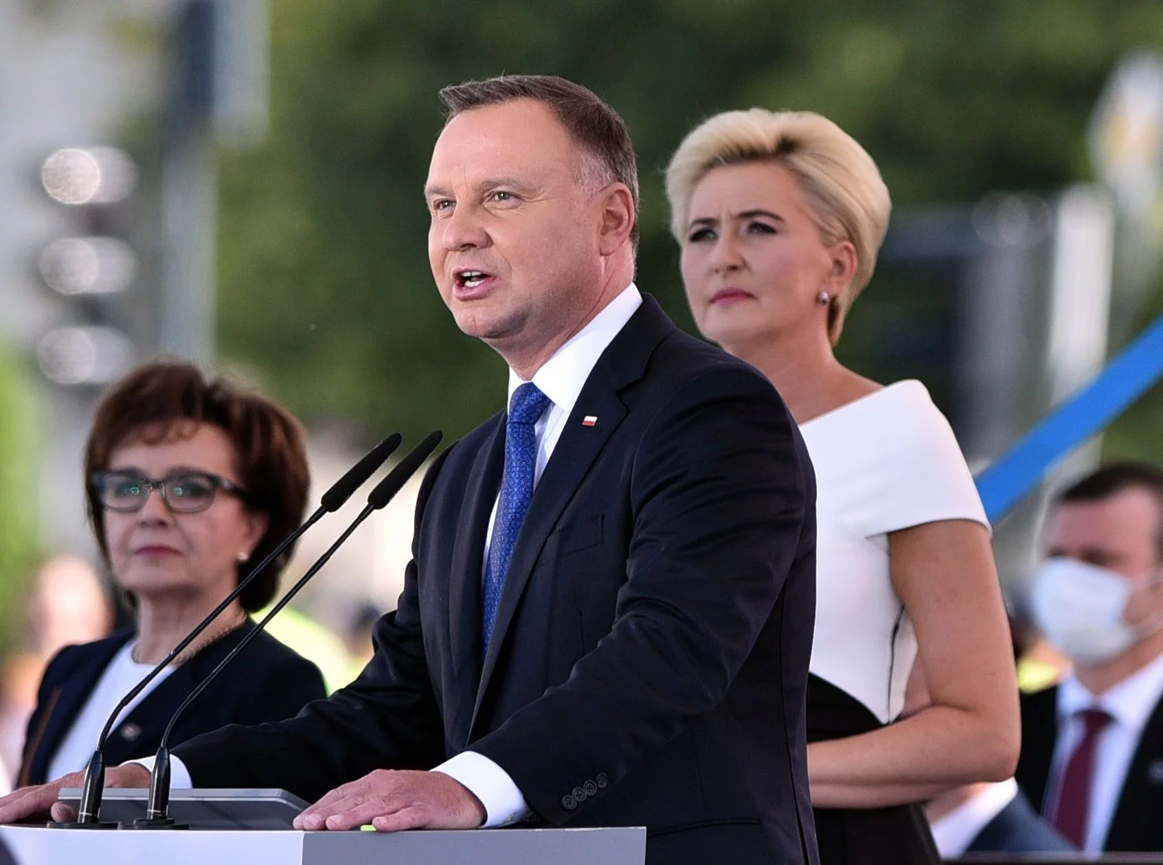 Andrzej Duda i Agata Kornhauser-Duda