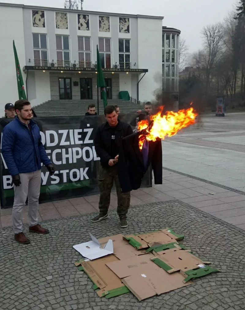 Happening Młodzieży Wszechpolskiej