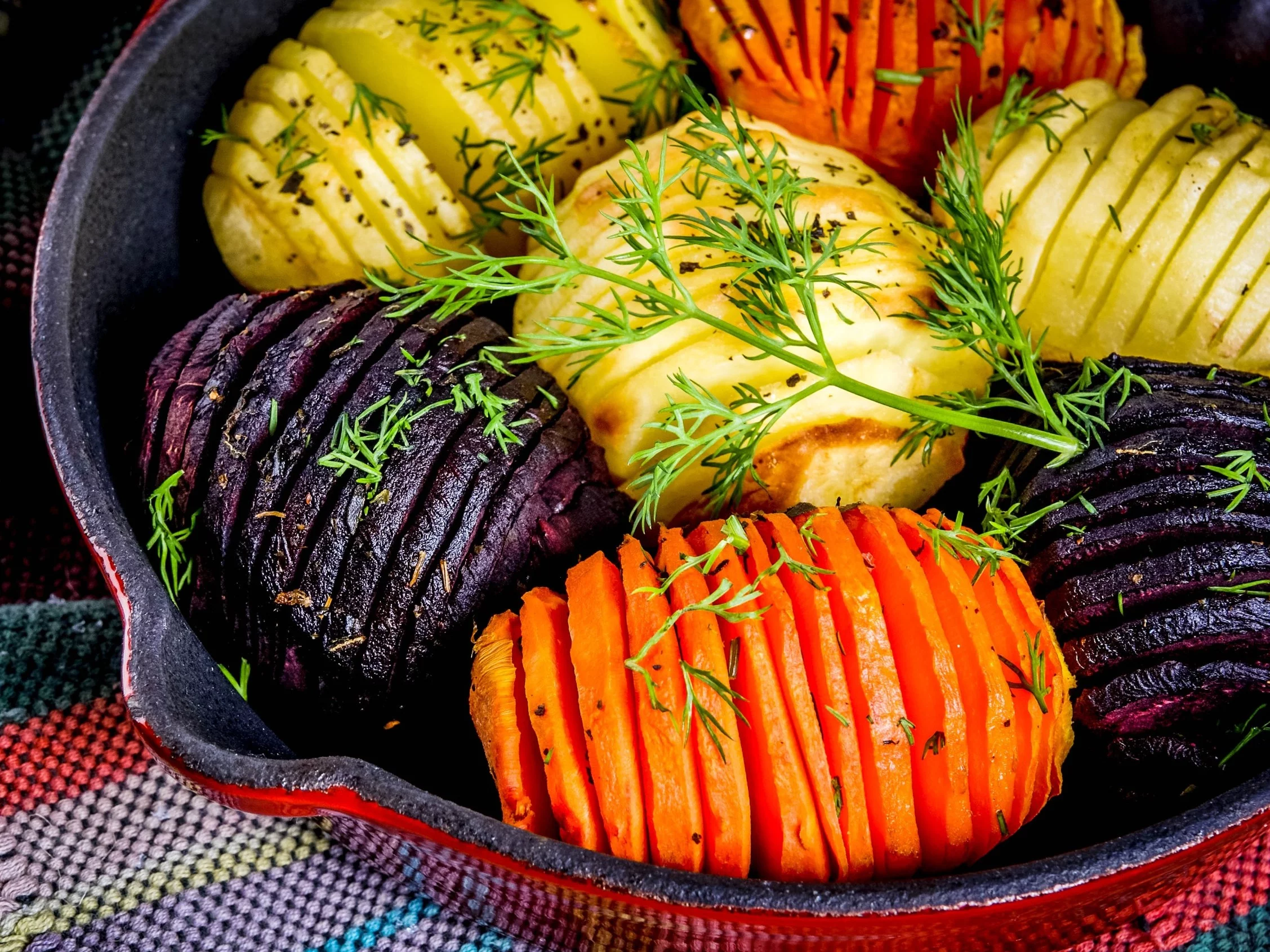 Warzywa Hasselback