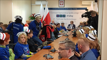 Pielęgniarki z Przemyśla na spotkaniu z ministrem Łukaszem Szumowskim