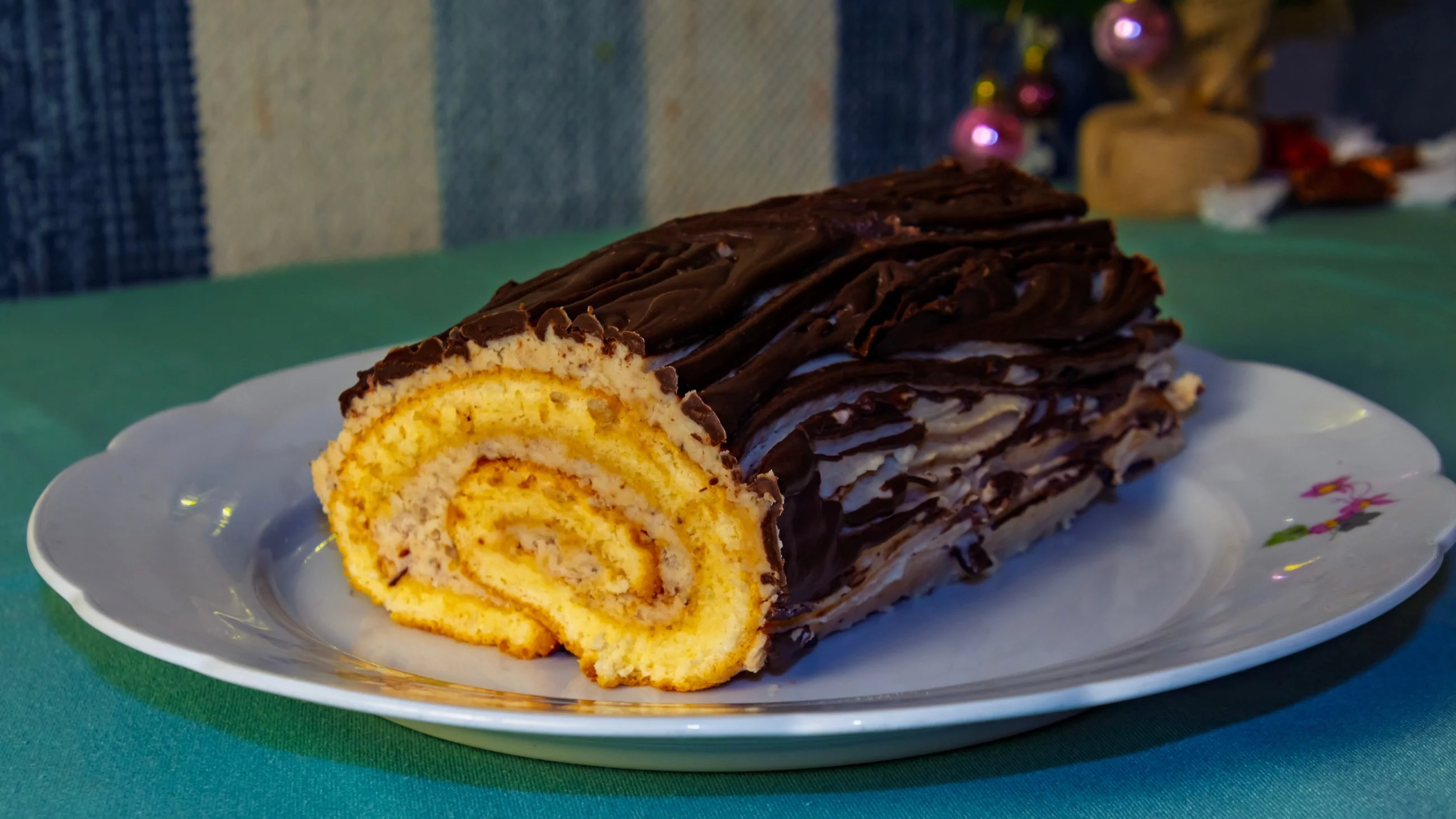 Ciasto „Pień drzewa”